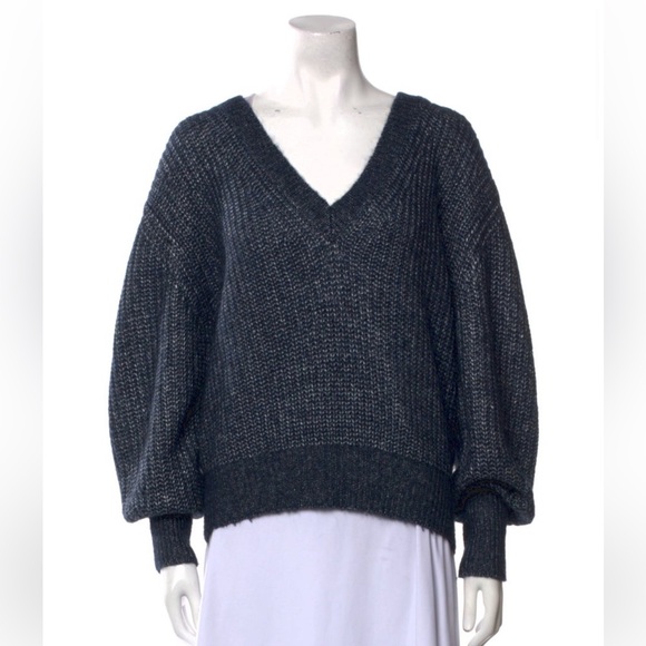 Veronica Beard Sweaters - Veronica Beard Navy V-Neck Sweater